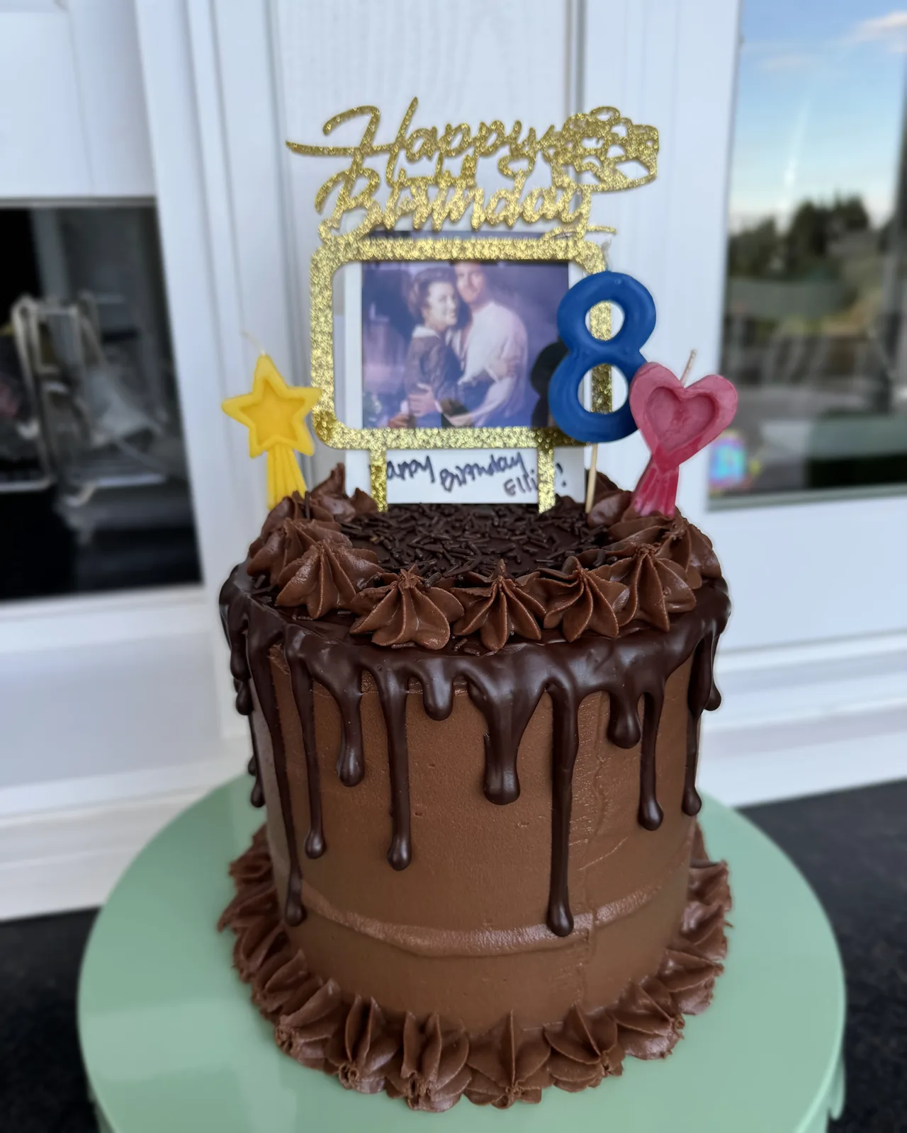 Custom themed celebration cake